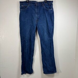 Vintage 80’s Levi’s Jeans Men’s 40x32 Orange Tab Dark Wash Work Pants